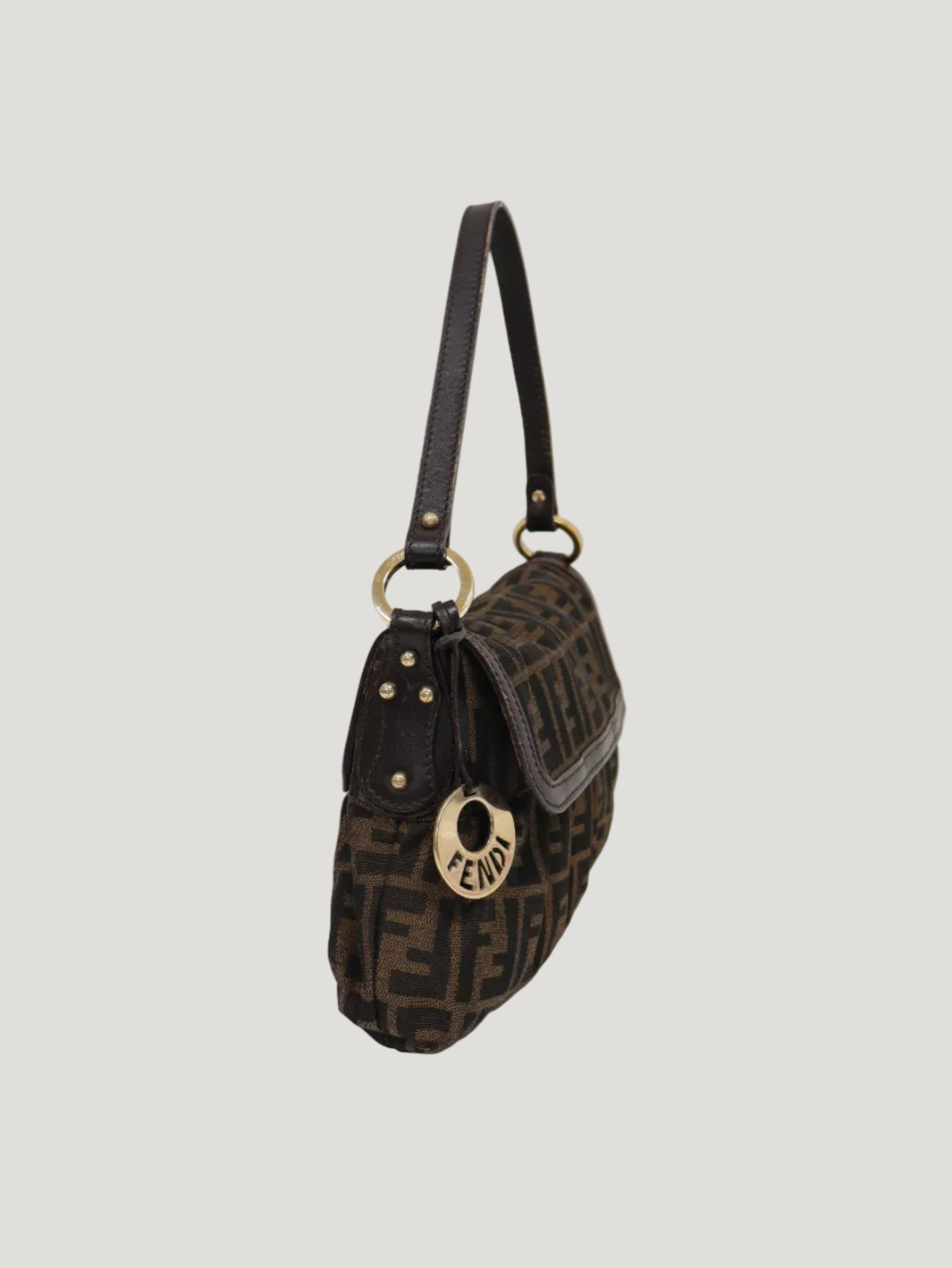 ❣美品　FENDI ズッカ柄 ショルダーバッグ☝˃̵͈̑ᴗ˂̵͈̑❤ ズッカ柄ワンショルダーバッグ – Hedy
