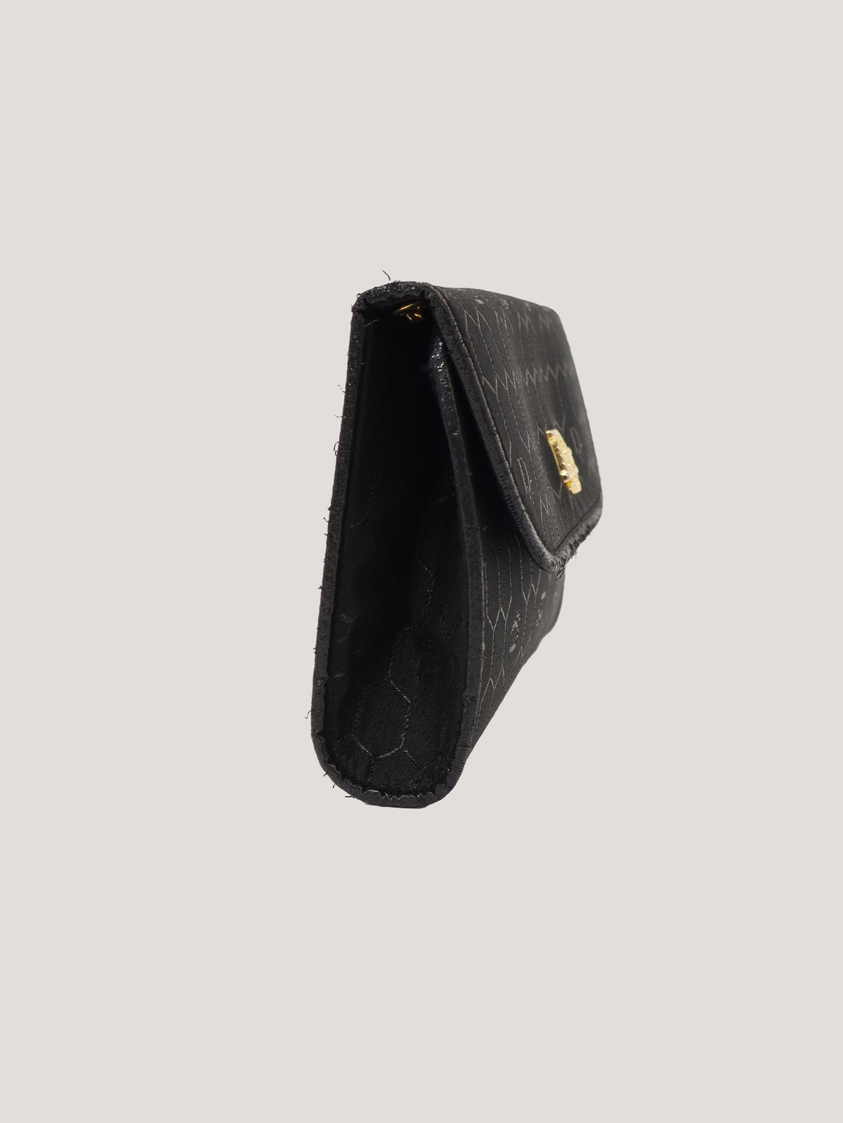 Honeycomb Pattern Chain Shoulder Bag