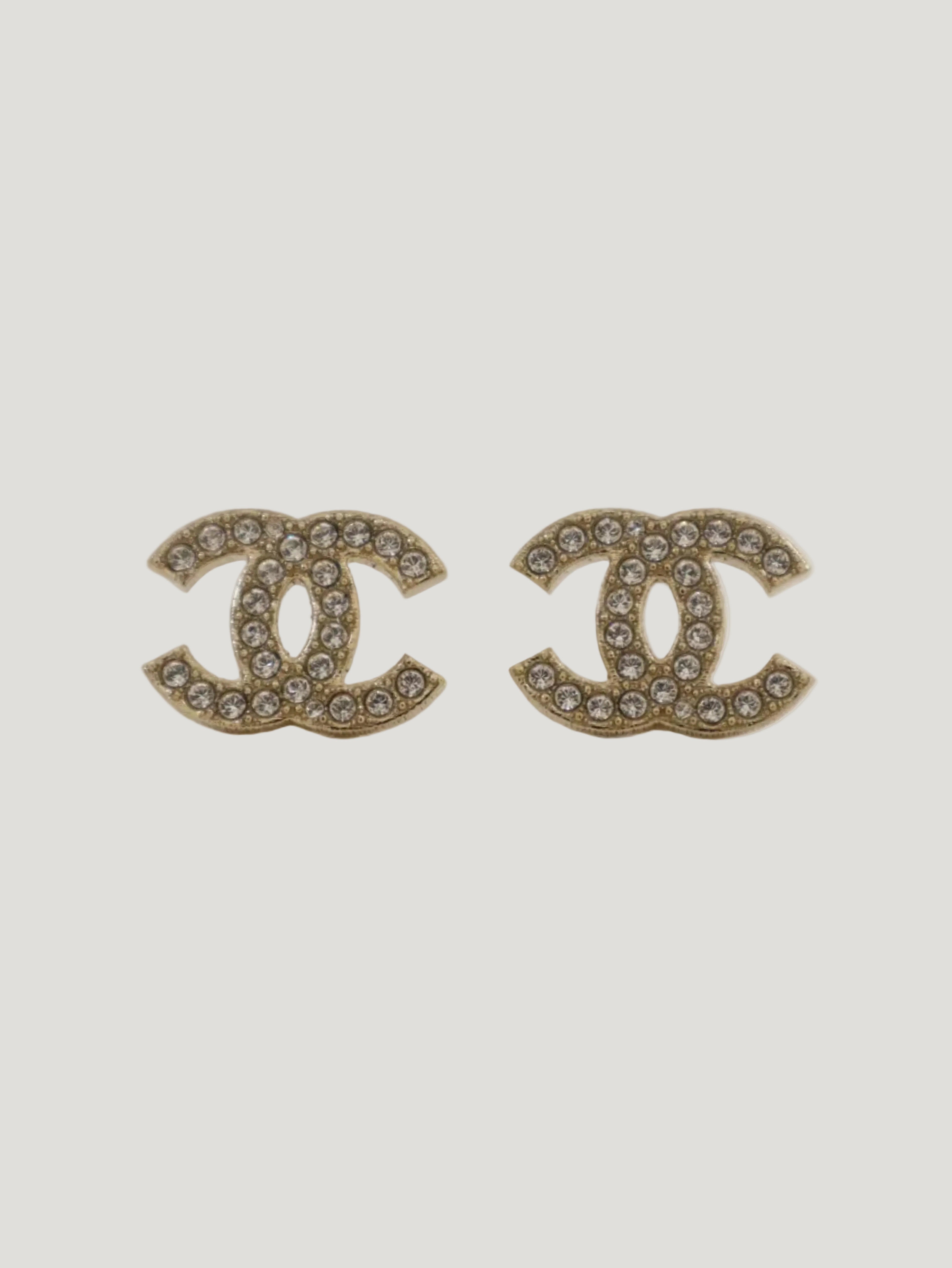 COCOラインストーンピアス