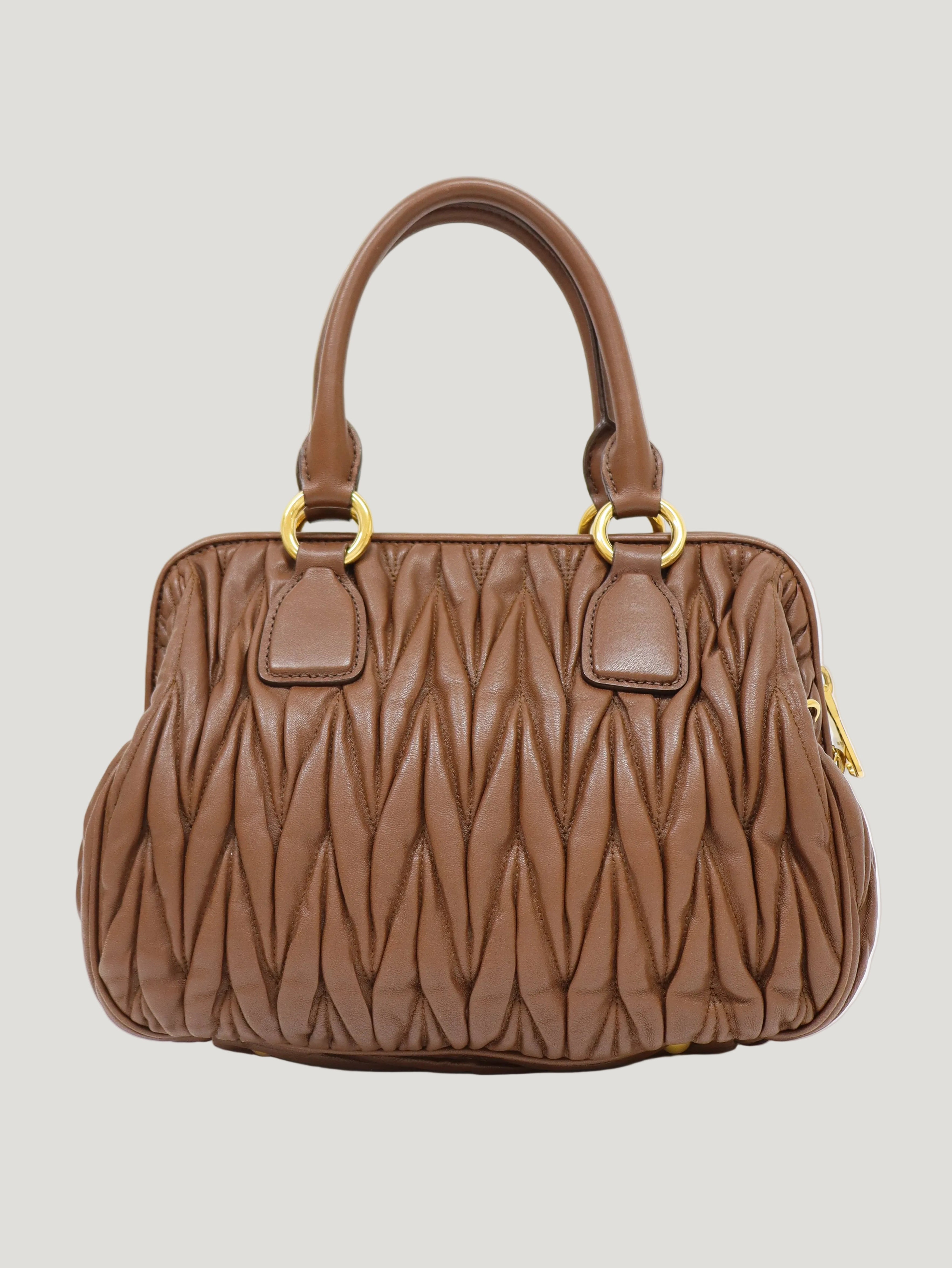 Matelassé 2-Way Bag