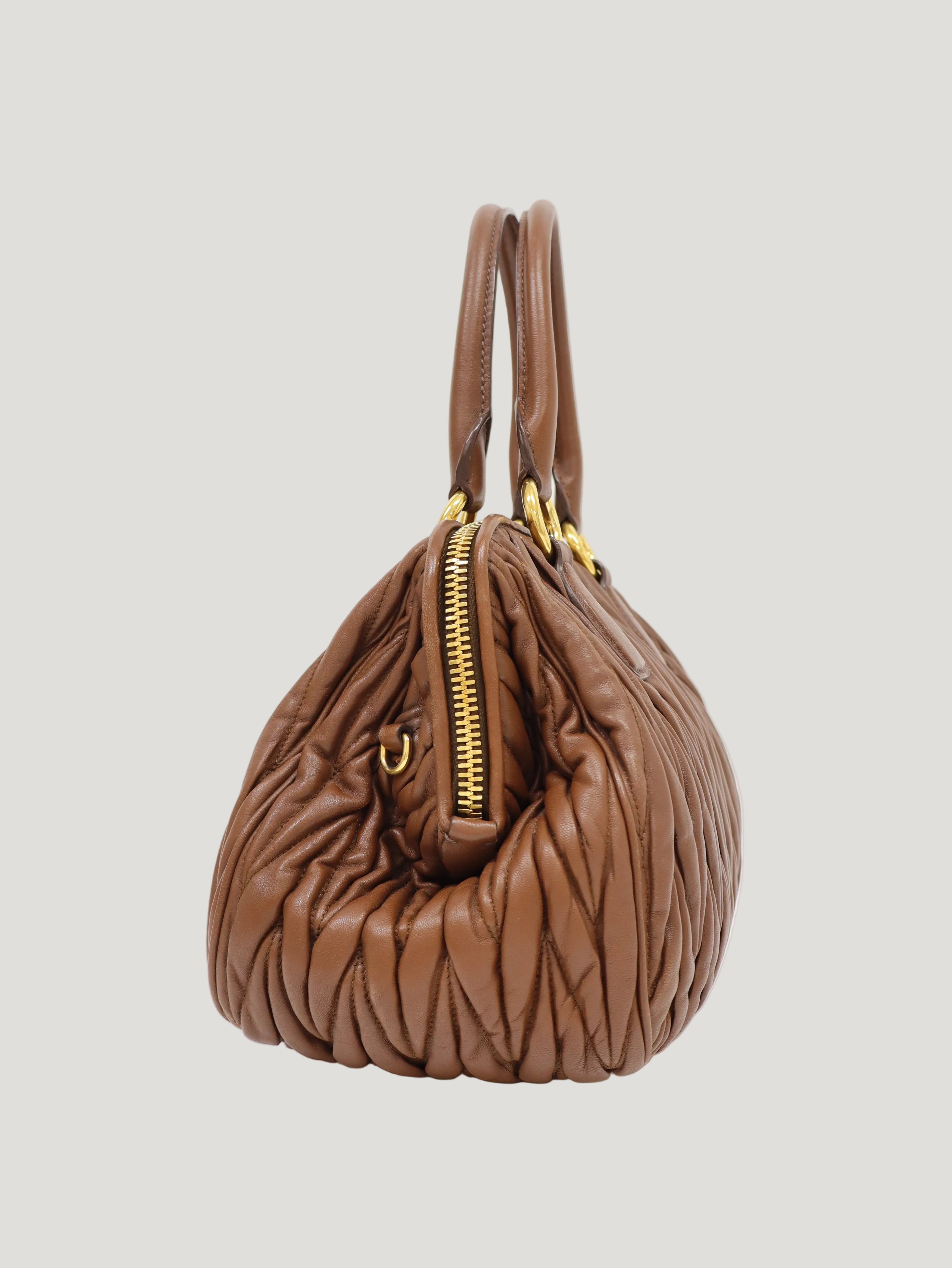 Matelassé 2-Way Bag