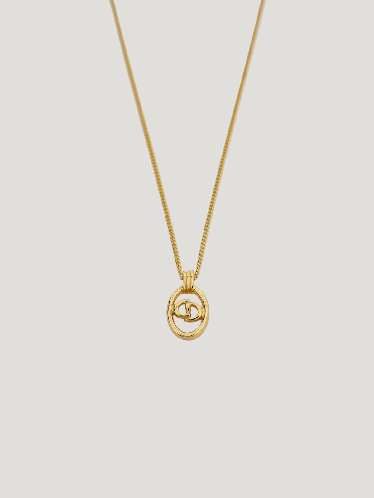 CD Oval Necklace