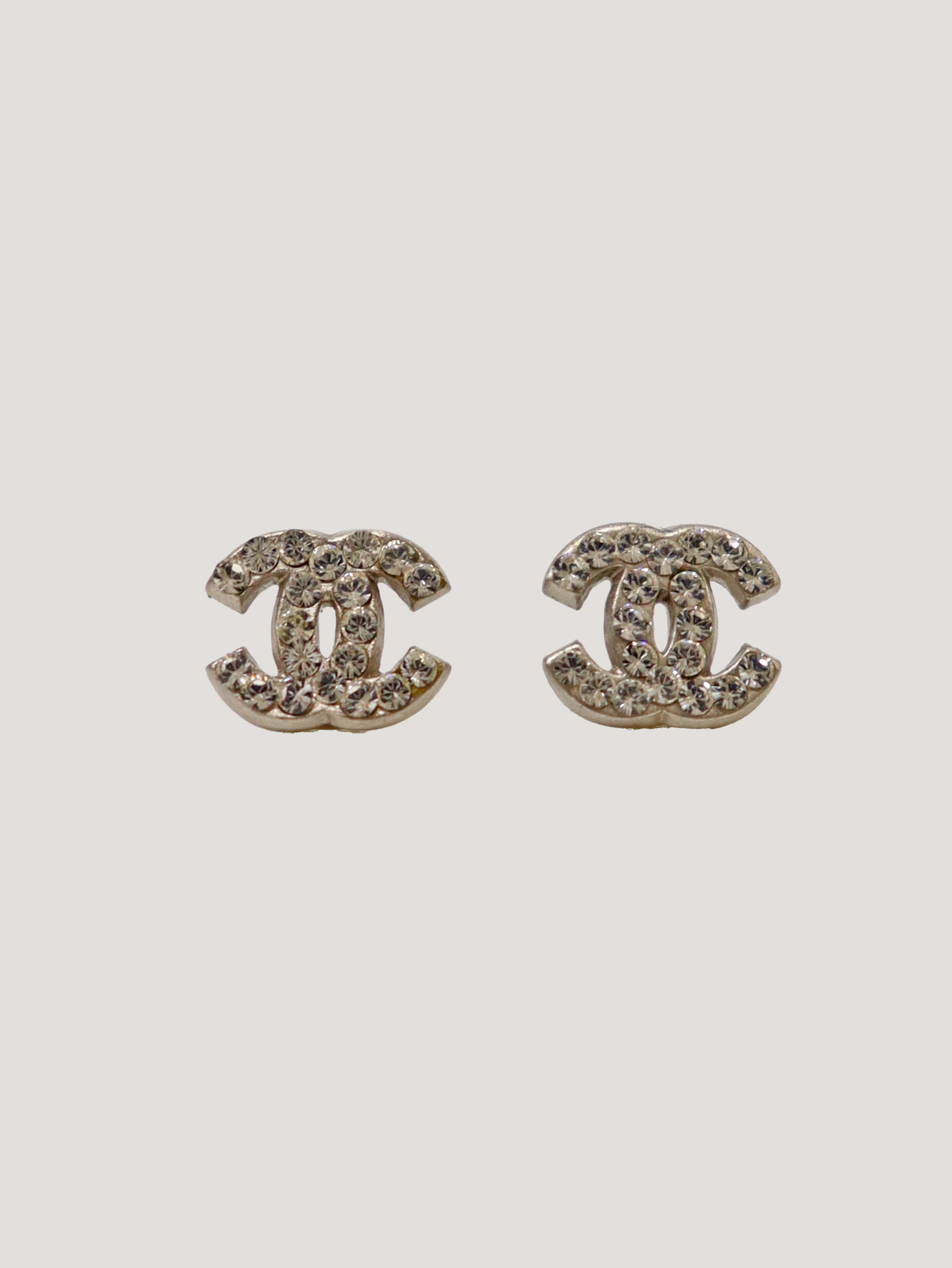 COCOラインストーンミニピアス