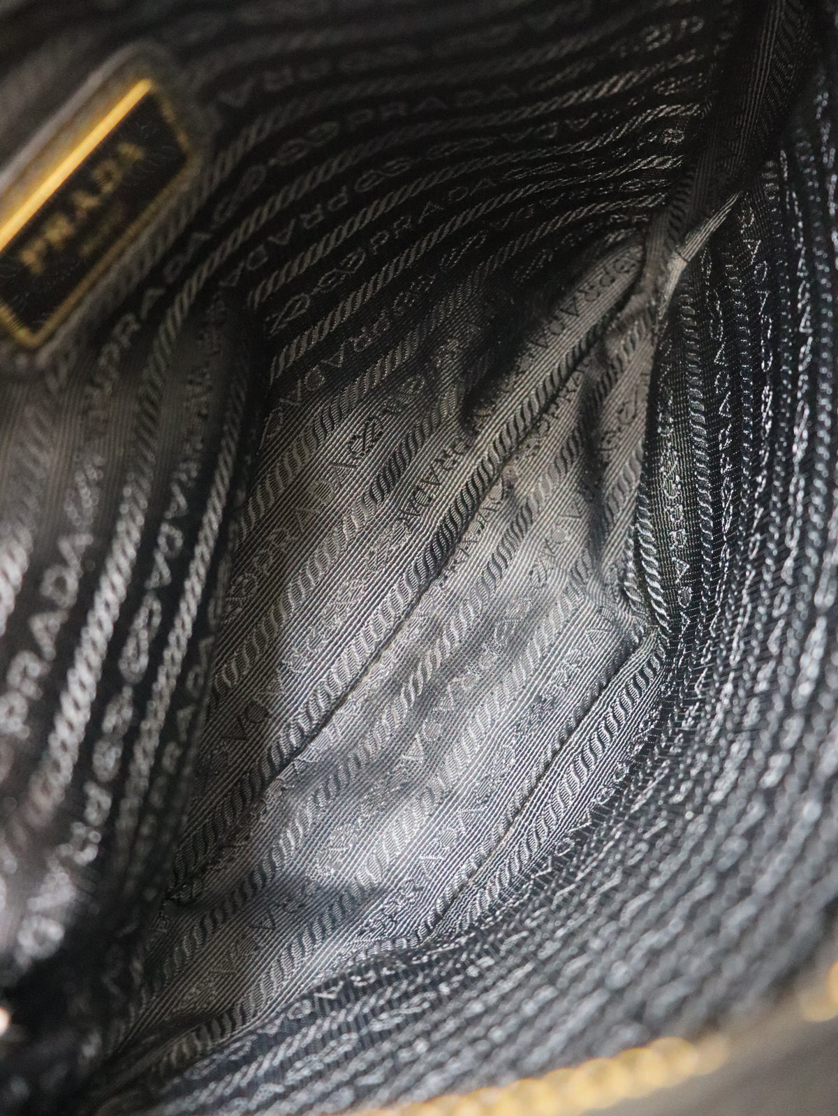 Logo Hardware Leather Shoulder Bag