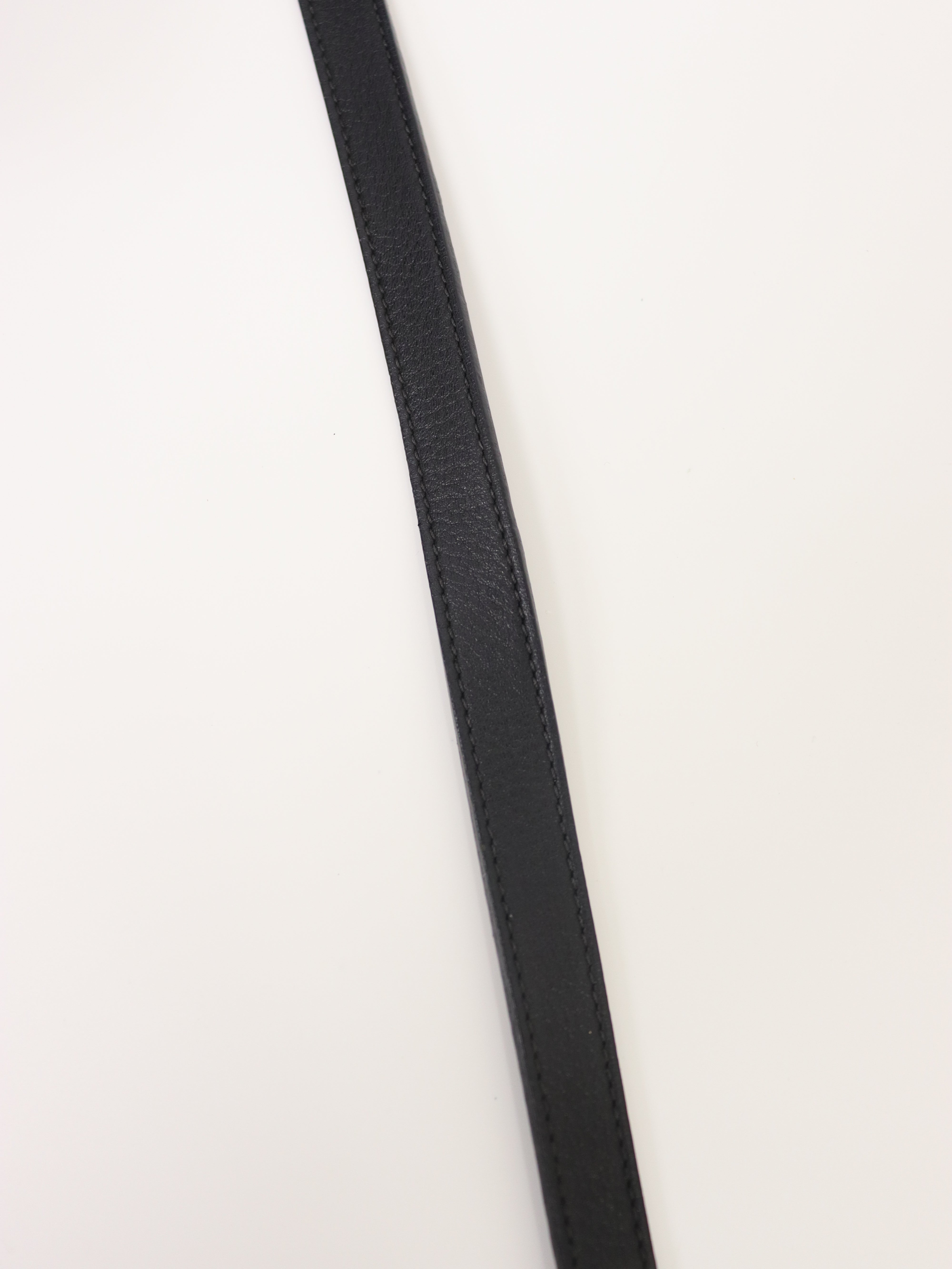 Logo Hardware Leather Shoulder Bag