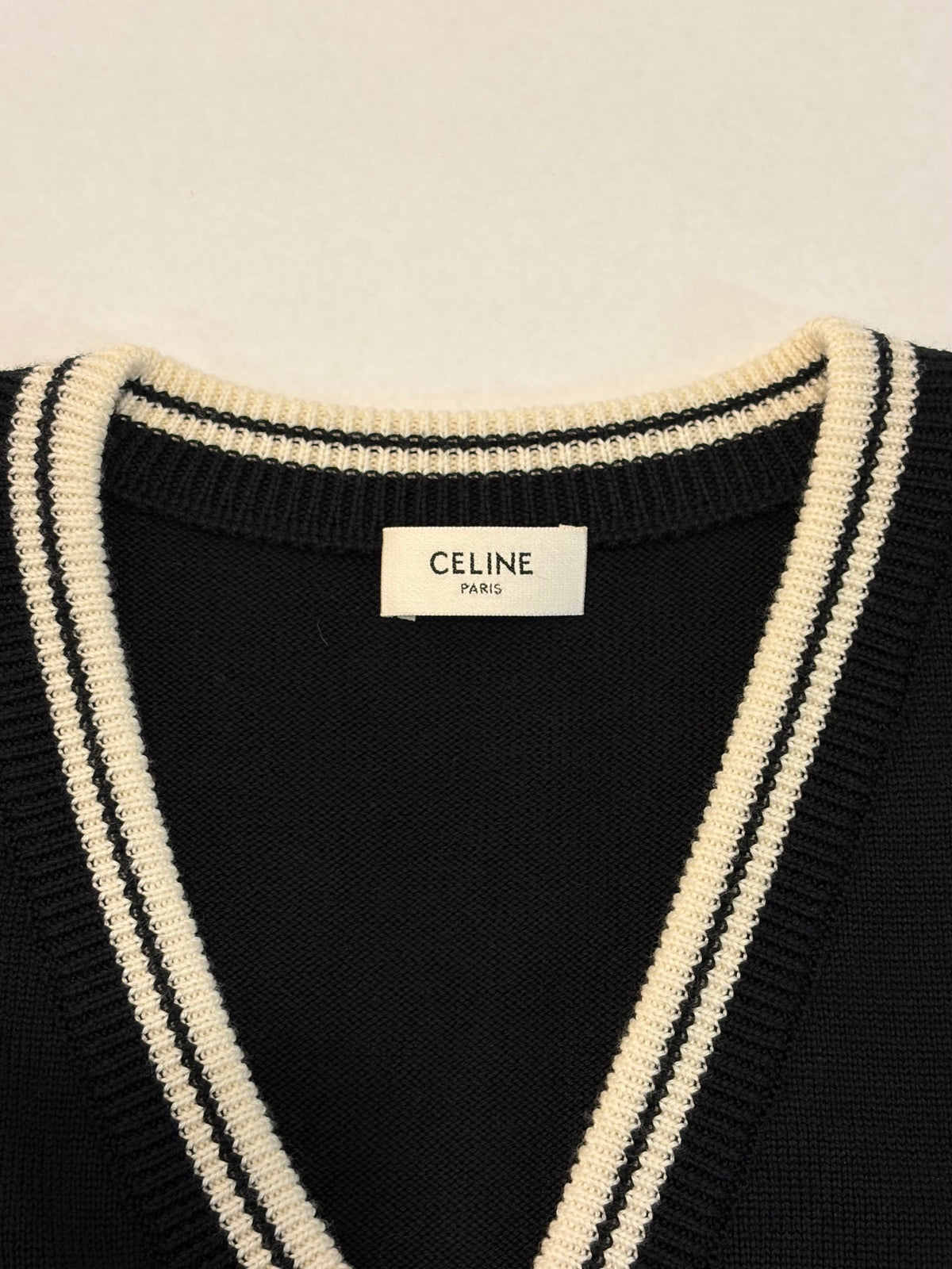 Triomphe knit vest