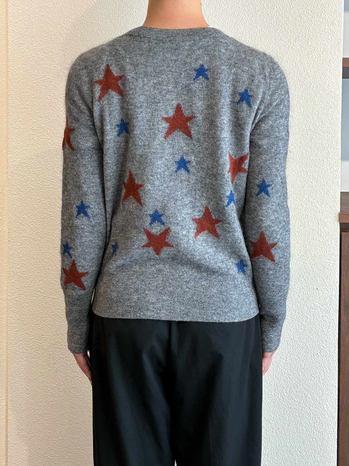カシミヤニットカーディガン