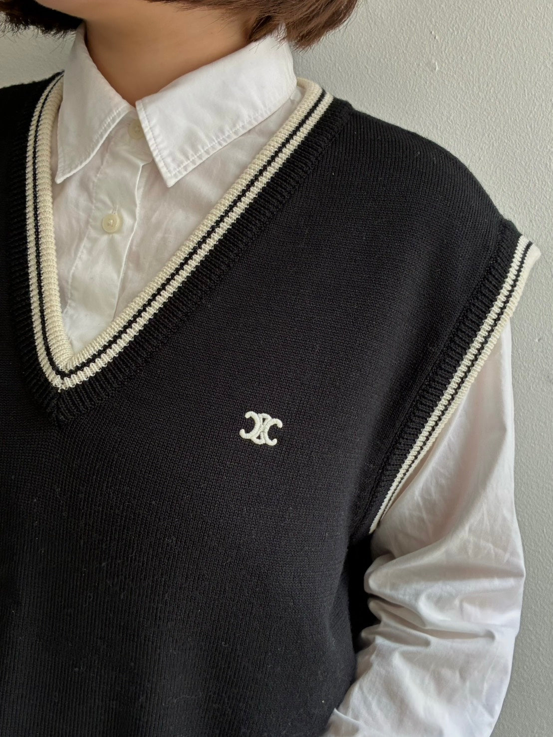 Triomphe Knit Vest