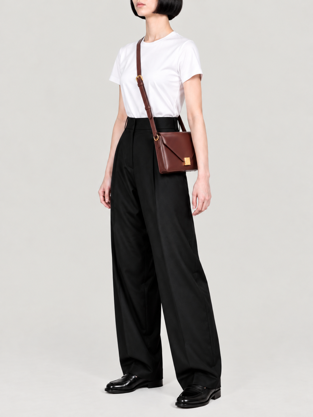 Must de Cartier leather shoulder bag