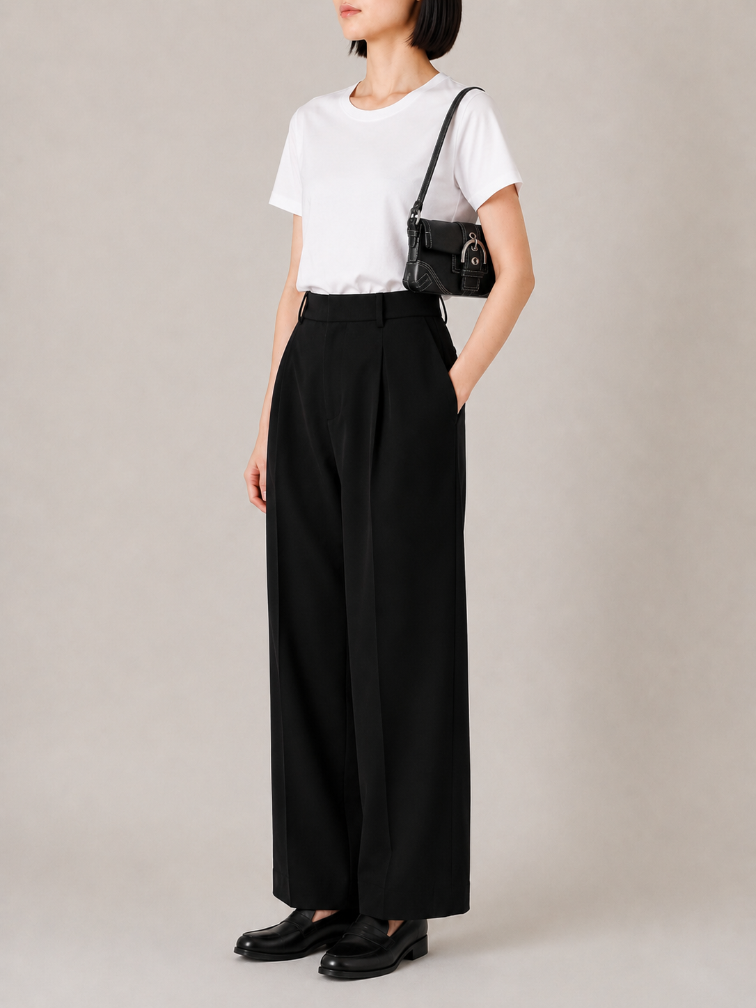 Signature one-shoulder bag