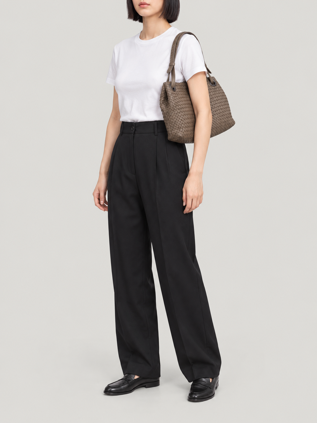 Intrecciato One-Shoulder Bag