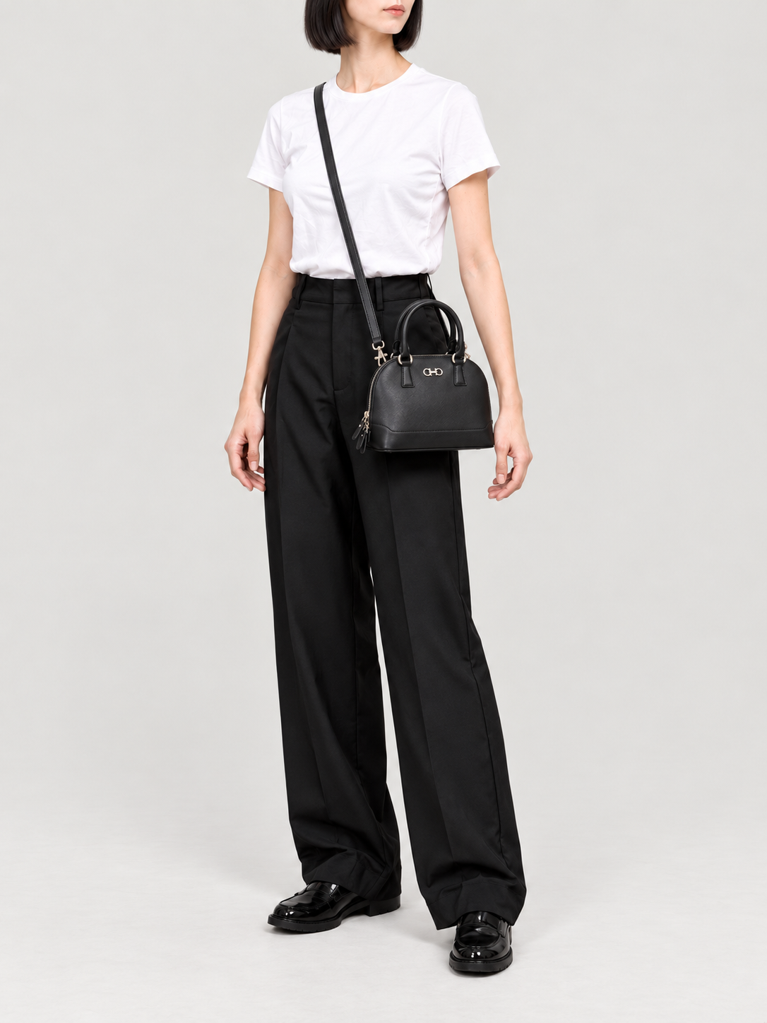 Gancini Hardware 2-Way Bag